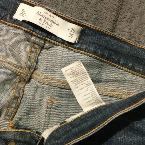 Abercrombie 8 long tall jeans perfect strech - Picture 3 of 5